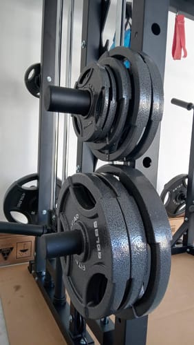 Customer photo review of Major Fitness Weight Plates Holder Attachment Sold in Pairs