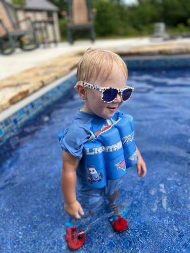 Customer photo review of The Floatee with UV Protection (6 months - 8 years)