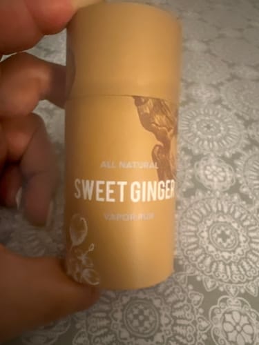 Customer photo review of North Carolina Sweet Ginger Rub