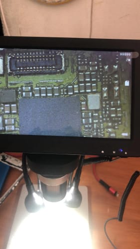 Customer photo review of Loupe binoculaire avec caméra