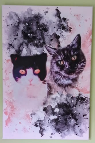 undefined review of Your Cat as Watercolor Portrait image 1 out of 1