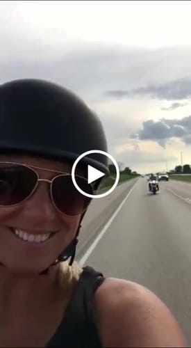 Customer video review of Smallest lightest DOT Beanie Helmet - Flat Black / No Peak