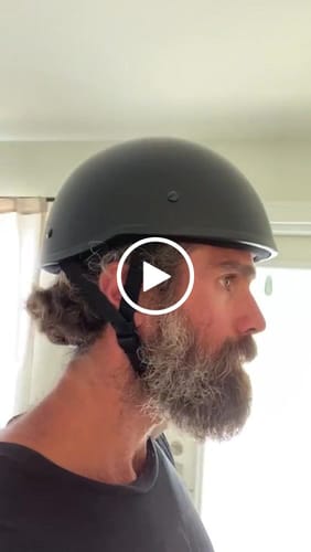 Customer video review of SOA Smallest Lightest DOT Beanie Flat Black No Peak