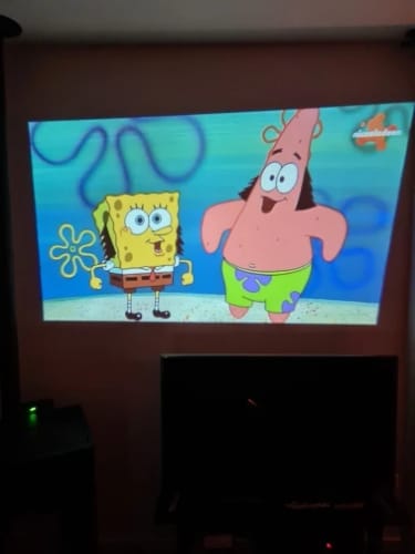 Customer photo review of MovieHub™ Ultra HD Gaming Bundle