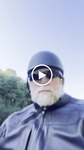 Customer video review of New- Polo Switchback DOT Reversible Helmet Flat & Gloss Black