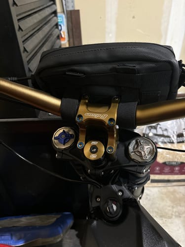 Customer photo review of Black Bar Bag