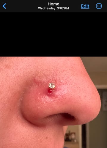 Customer photo review of Piercing Perfection Trio