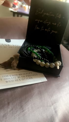 Customer photo review of Labradorite Bracelet