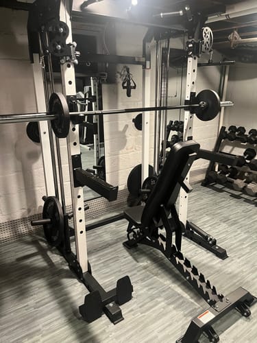 Customer photo review of Major Fitness F22 All-In-One Home Gym Power Rack