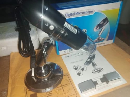 Customer photo review of Loupe numérique USB