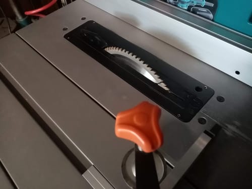 Customer photo review of Plaque de précision pour scie sur table RAGE5S
