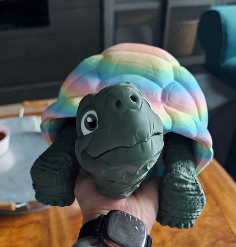 Customer photo review of Olive Green - Budget PLA Filament - 1.75mm, 1kg