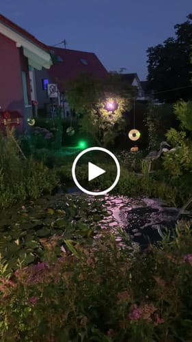 Customer video review of Smarte Outdoor LED-Gartenspots Flores, 3er-Set