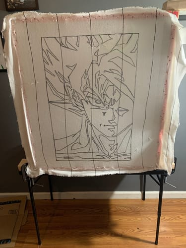 Customer photo review of Tufting Starter Kit