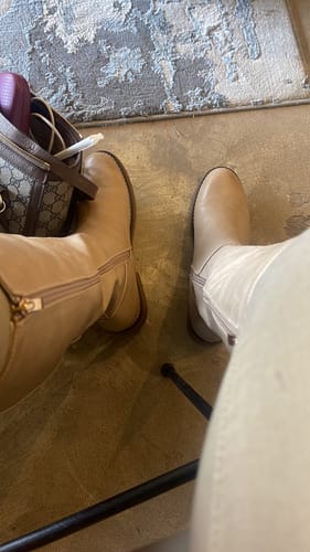 Customer photo review of Butterfly Feet Celeste 3 High Boot - Beige