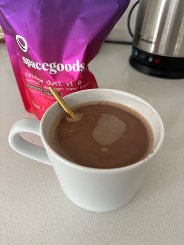 Customer photo review of rainbow dust