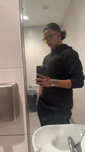 Customer photo review of Men's Jumper - Black
