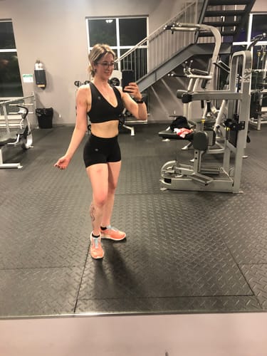 Customer photo review of Styleflex sport bra