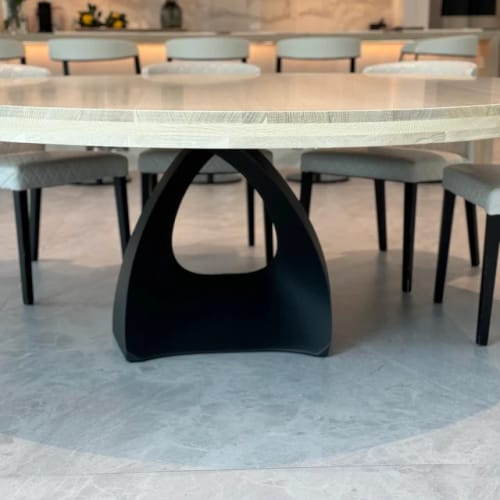 Customer photo review of Table Base 307 Tulipe 28H Metal Industrial Design Furniture