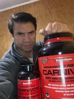 Customer photo review of MuscleMeds Carnivor Proteina Carne 4 Lb
