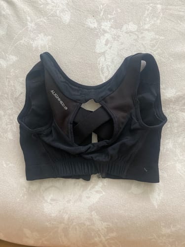 Customer photo review of AlignMe™ Zipper Posture Sports Bra For Women