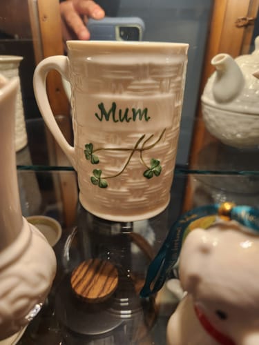 Customer photo review of Belleek Classic "Mum" Mug