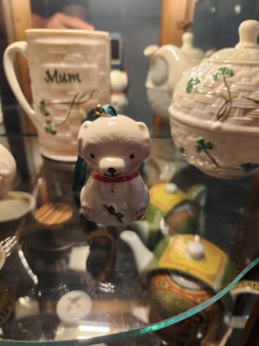 Customer photo review of Belleek Classic Doggy Ornament