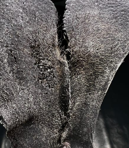 Customer photo review of Black Coral Hard Wax 1kg