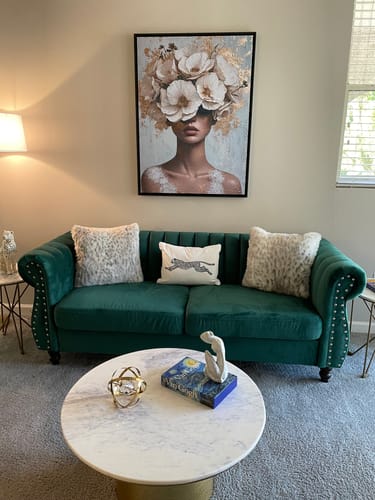 Customer photo review of Golden Petal Silhouette