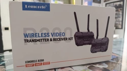 Customer photo review of Lemorele Wireless HDMI USB-C-1080P Transmitter Kit 【R200】
