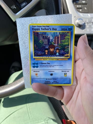 Customer photo review of Build Your Own Father's Day