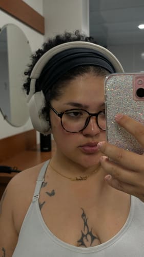 Customer photo review of Classic Name Necklace