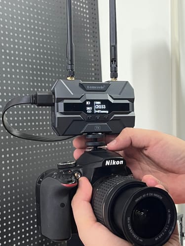 Customer photo review of Lemorele Wireless HDMI USB-C-1080P Transmitter Kit 【R200】