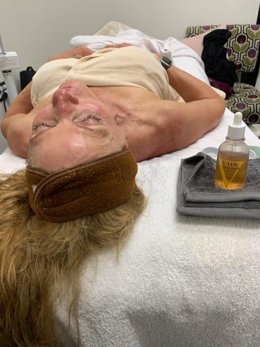 Customer photo review of KrX V Tox Lift Mask