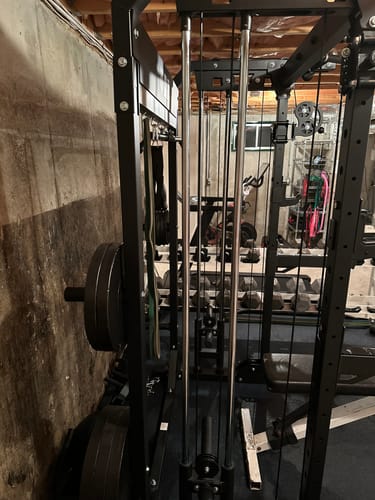 Customer photo review of Major Fitness F22 All-In-One Home Gym Power Rack
