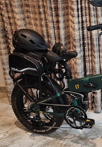 Customer photo review of Mountain Cycling Helmet