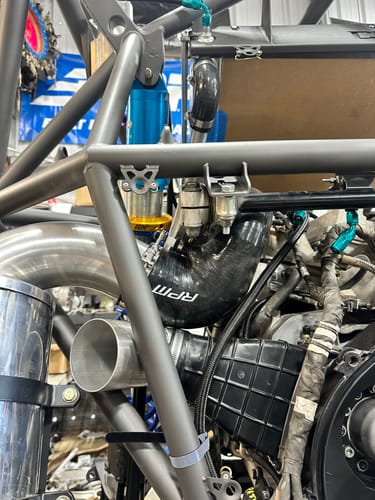 Customer photo review of RPM Pro R 5PLY Silicone HD Intake Tube / Throttle Body to Air Box