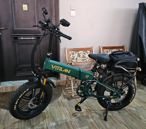 Customer photo review of High Resilience Soft Inflatable Bicycle Cushion, Waterproof Bicycle Seat