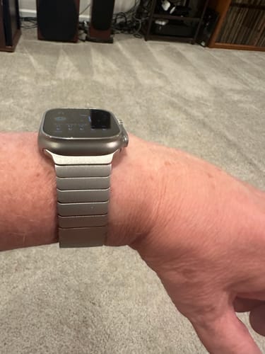 Customer photo review of Titanium Edition Link Bracelet
