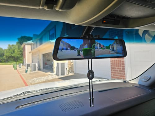 Customer photo review of WOLFBOX G900 4K+2.5K Touch Screen Parking Monitoring Dash Cam Smart Mirror