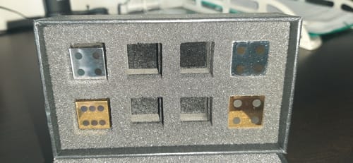 Customer photo review of Hopping Dice by TCC Magic