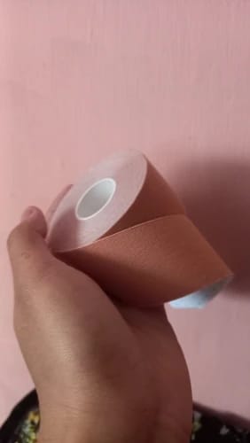Customer photo review of Boob Tape