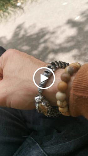 Customer video review of JÖRMUNGANDR - THE WORLD SERPENT - STAINLESS STEEL BRACELET