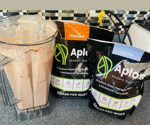 Customer photo review of Grass-Fed Whey