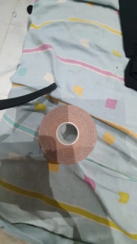 Customer photo review of Boob Tape