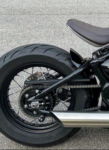 Customer photo review of Triumph Bobber Chain Guard - 2017+ - Brogue Moto