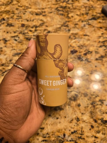 Customer photo review of North Carolina Sweet Ginger Rub