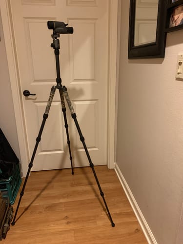 Customer photo review of Rover "c" Carbon Fiber Travel Tripod