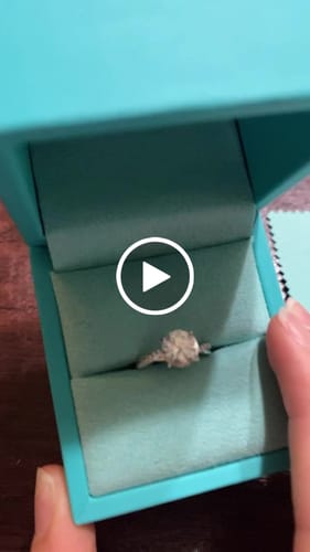 Customer video review of Round Moissanite Infinity Petite Twisted Vine Engagement Ring