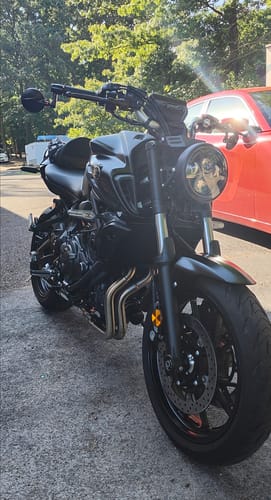 Customer photo review of MT-07 - Shallow Bucket - 7" LED Headlight Kit 2021-2024